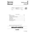 MARANTZ CD5400 Service Manual
