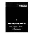 MARANTZ TT-2020 Service Manual