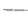 MARANTZ PMD620 Owners Manual